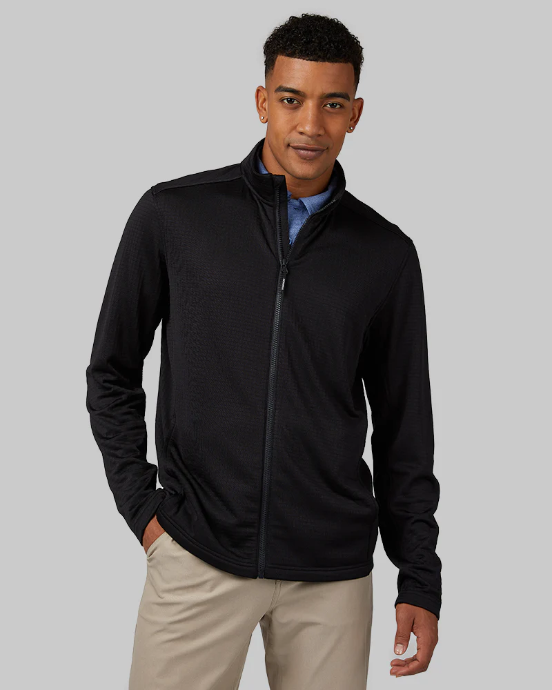MEN'S GRID TECH FULL-ZIP