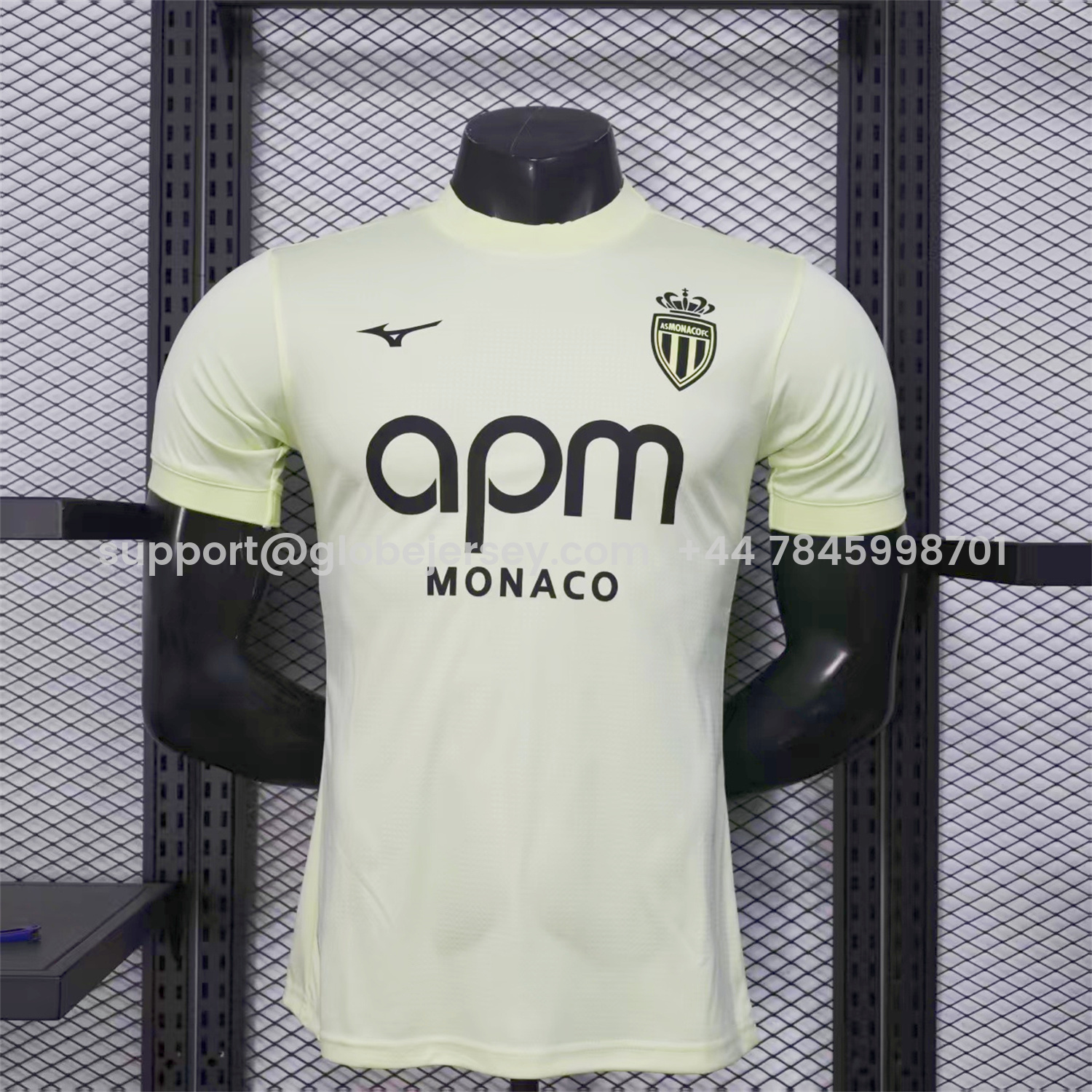 AS Monaco 25-26 Third Green Jersey - Player Version