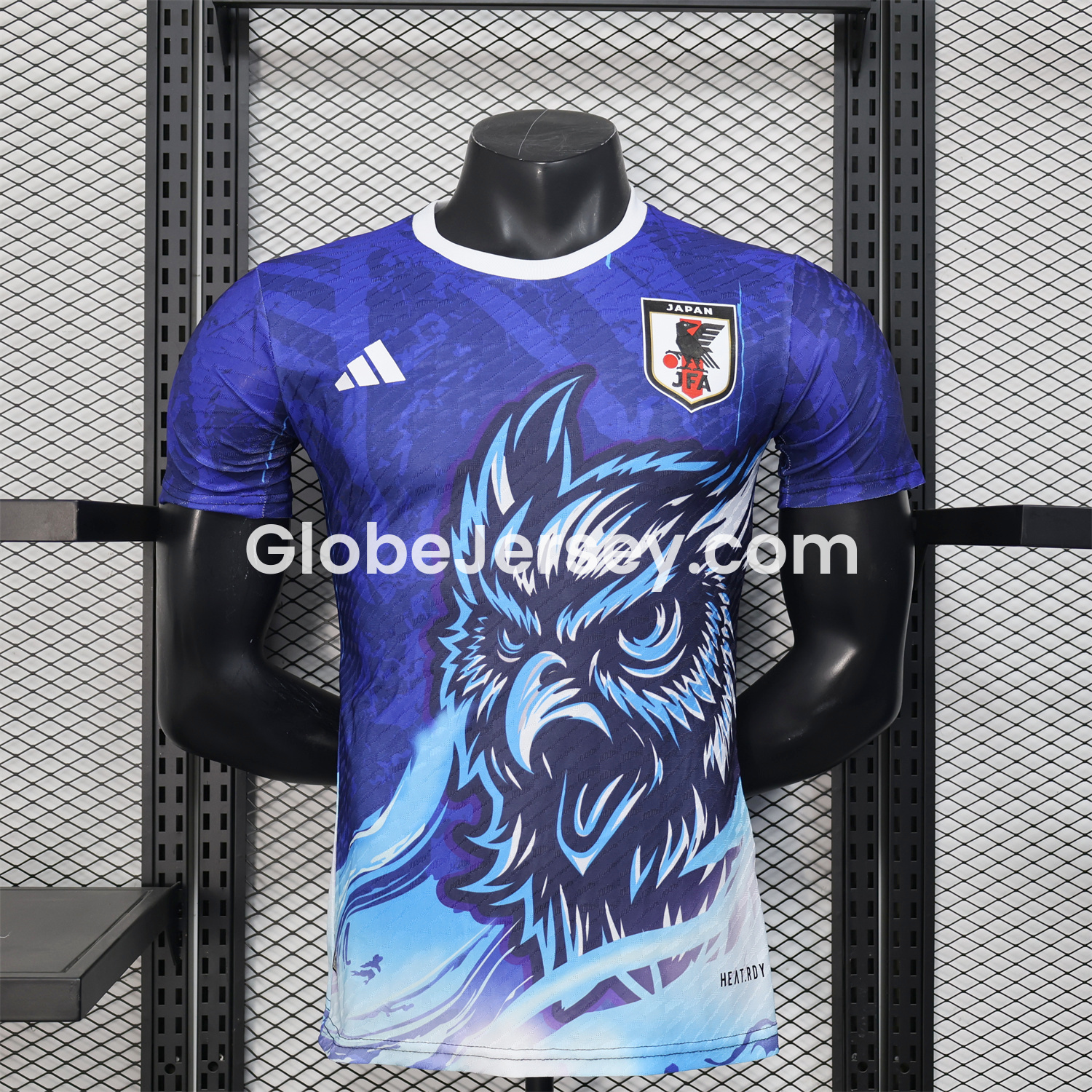 Japan 25-26 Light Blue Owl Deep Blue Special Jersey - Player Version