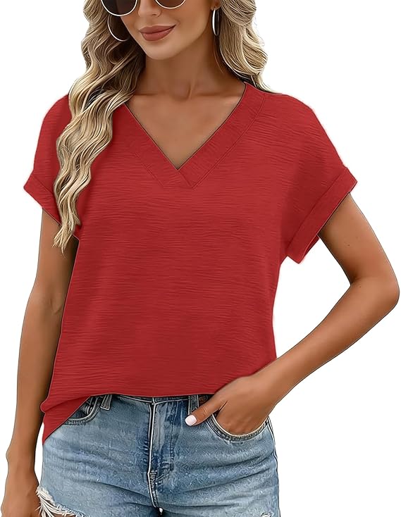 Womens V Neck T-Shirt