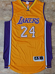 Los Angeles Lakers Kobe Bryant Yellow 24 MN