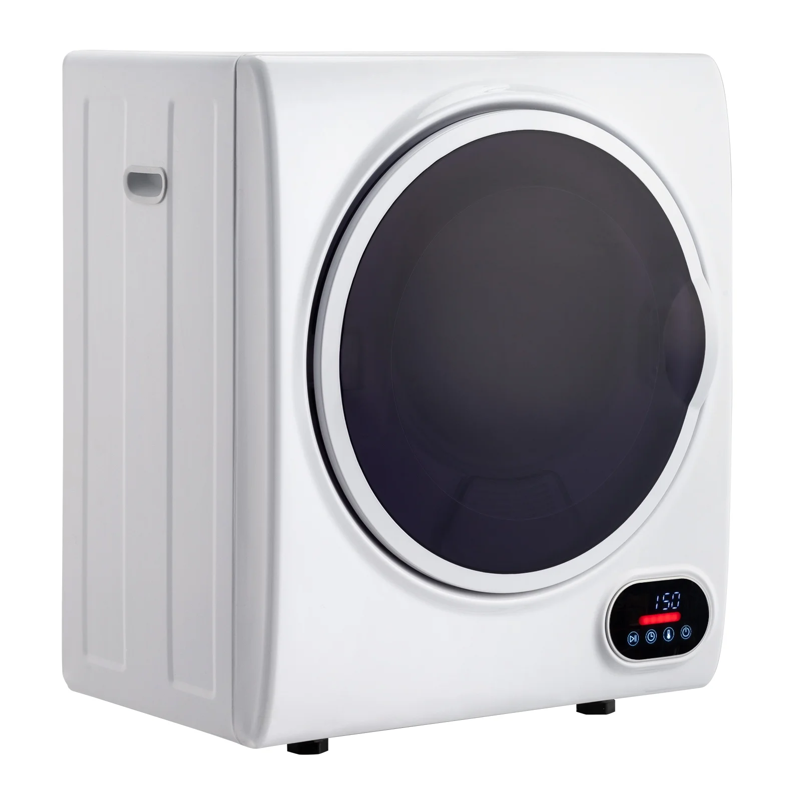 GYJ28-88-E Compact portable Household clothes Dryer 1.5CUFT Drum Dryer with LED display -White 120V 2.5KG