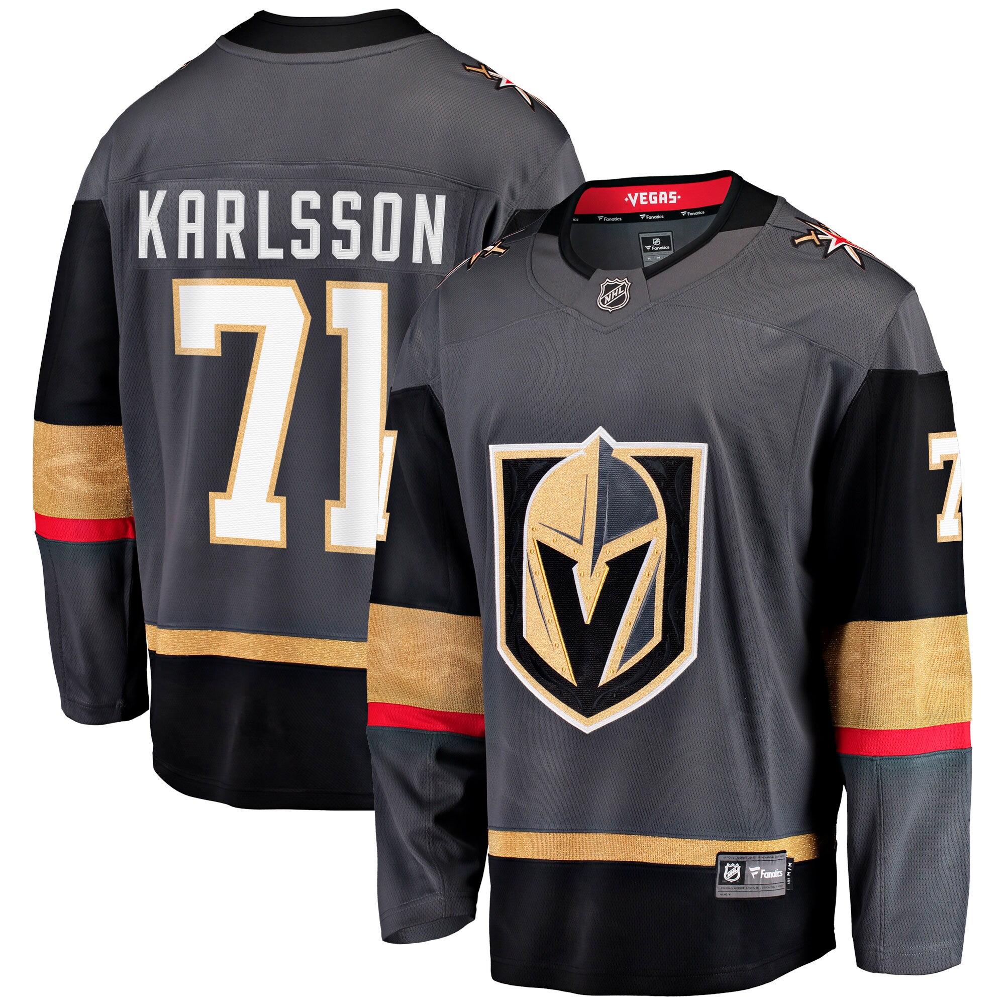 William Karlsson Vegas Golden Knights Fanatics Alternate Breakaway Jersey – Gray
