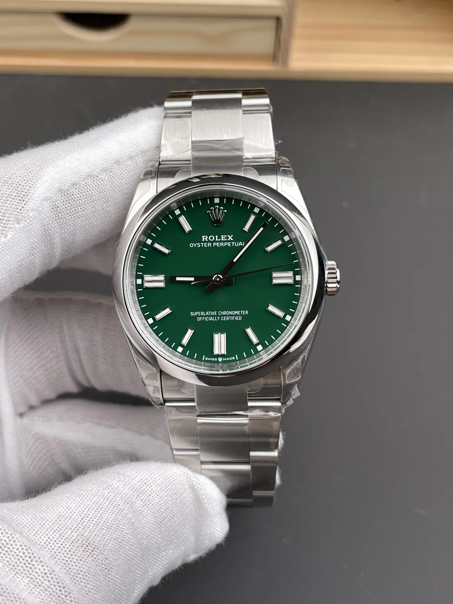 Rolex Datejust Green Dial 36mm