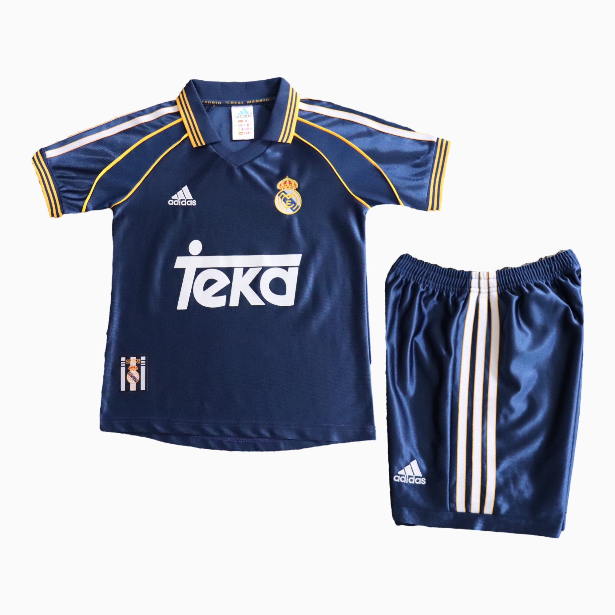 Retro Real Madrid 1998-00 Third Kids Kit