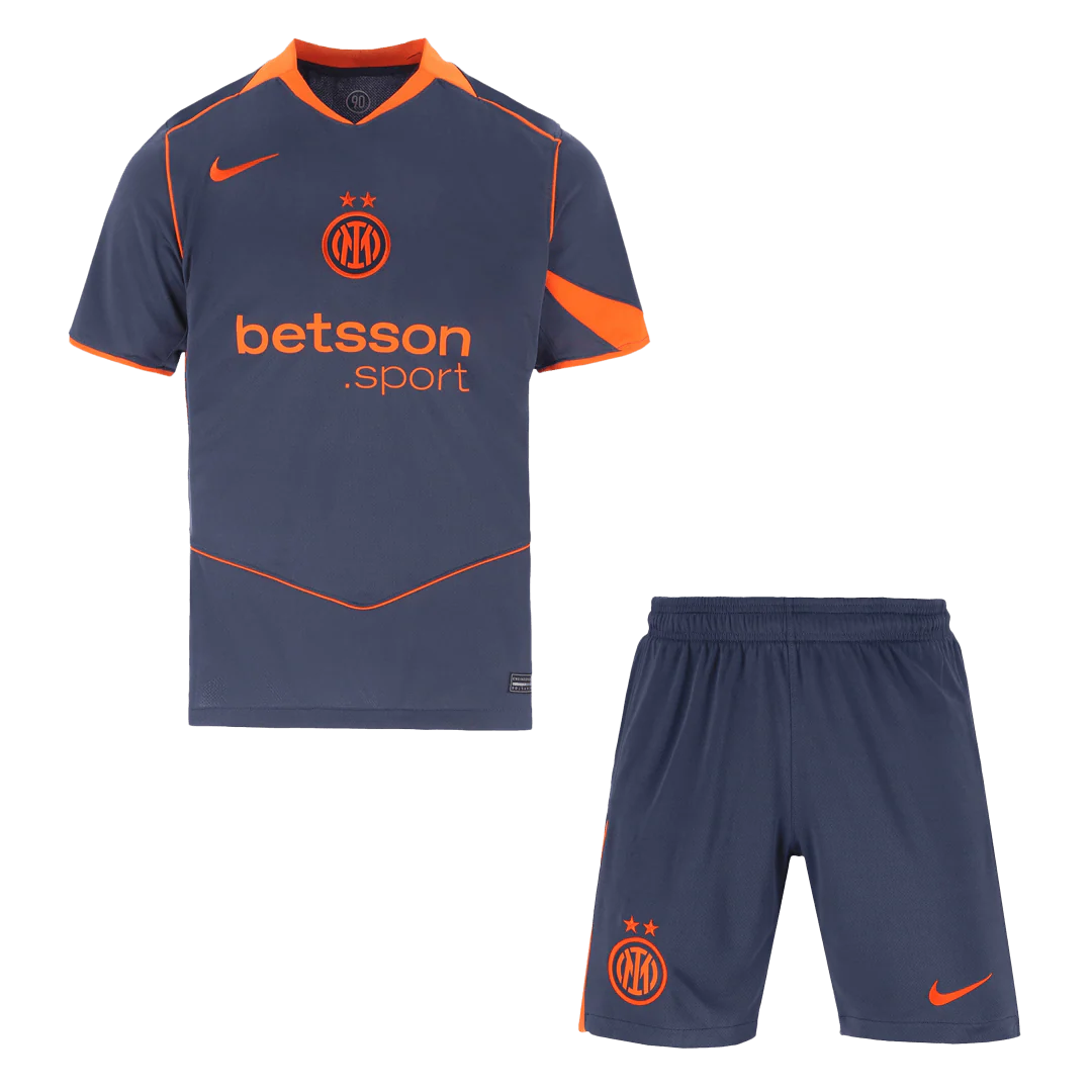 Inter Milan Third Away Jerseys Kit 2025/26 - Jersey+shorts