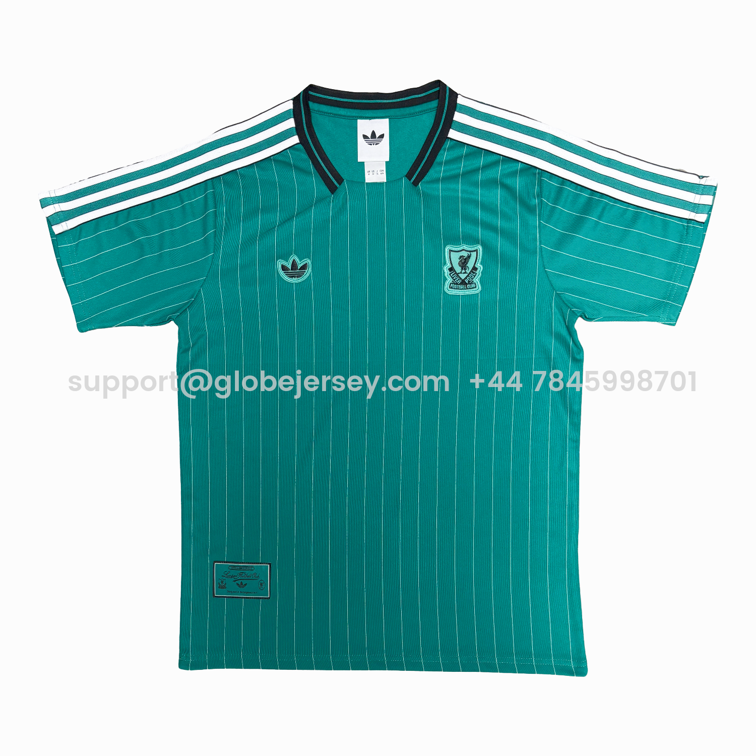 Liver.pool 25-26 Icon Range Travel Special Edition Cyan Jersey - Fans Version