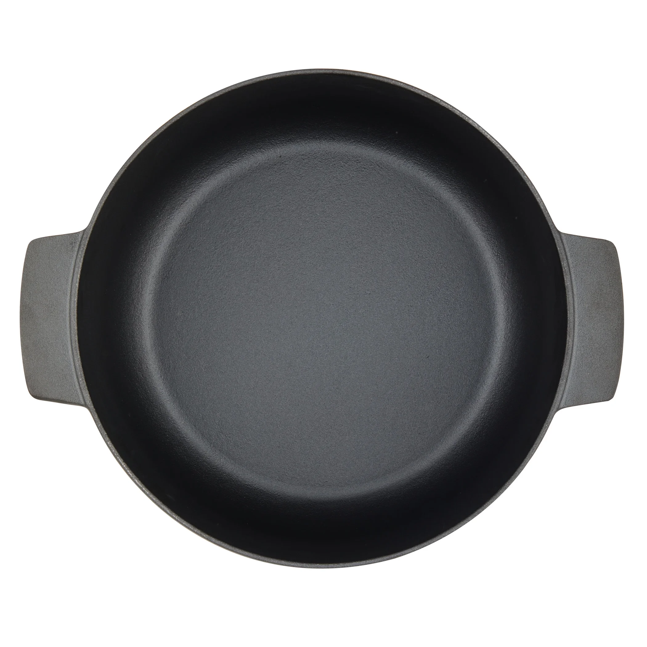 KitchenAid Seasoned Cast 6 Quart Iron Induction Dutch Oven Casserole, Metal Utensil, Broiler and Oven Safe to 500��F, Cast Iron Black