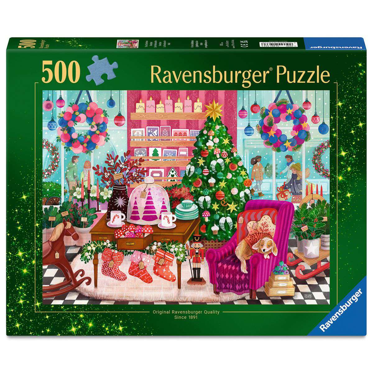 Christmas Shop - 500 Piece Jigsaw Puzzle (Ravensburger)
