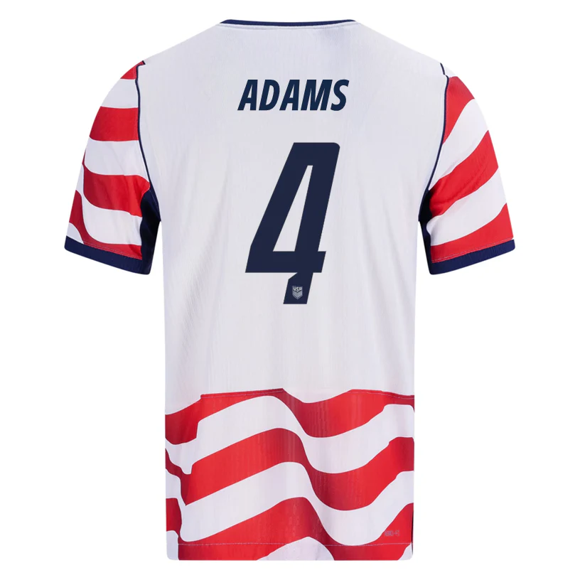 Nike Mens Adams United States Match Authentic Home Jersey 2026 (Sail/Midnight Navy)