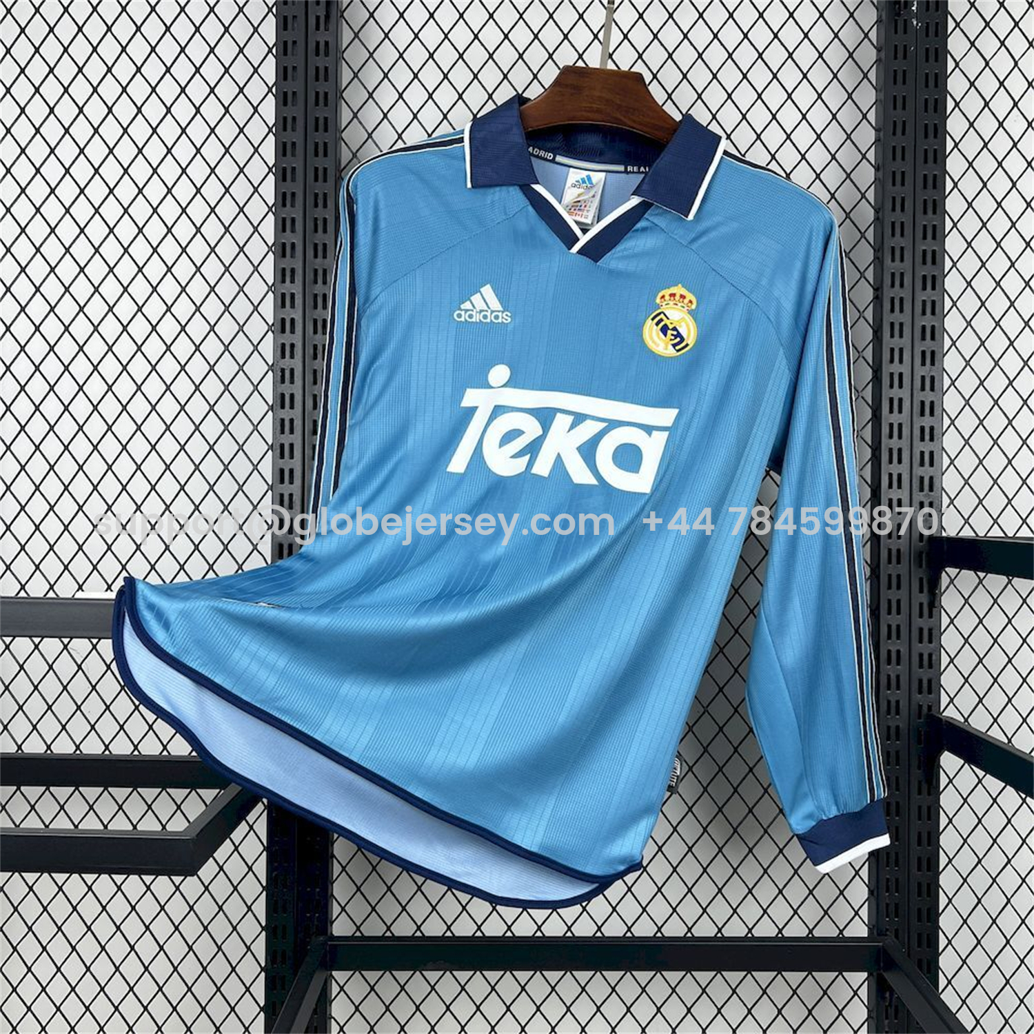 Retro Real Madrid 1999-00 Third Long Sleeves Jersey