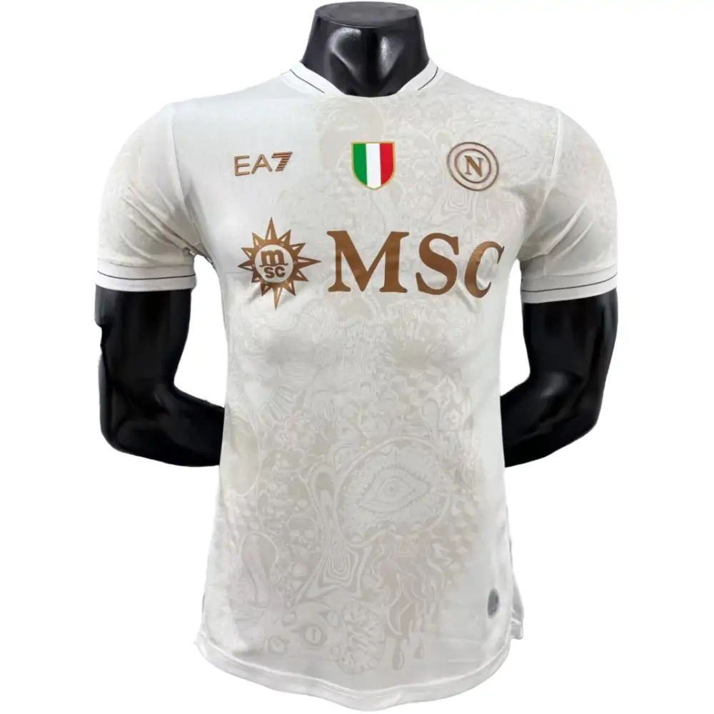 2025-26 Naples Away Shirt - Player Edition