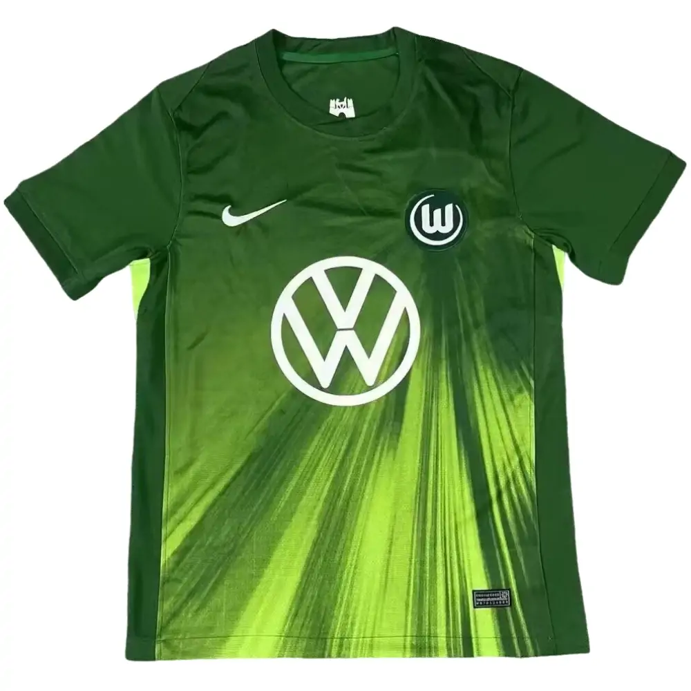 2025-26 VfL Wolfsburg Home Kit Short Sleeve - Fans Edition