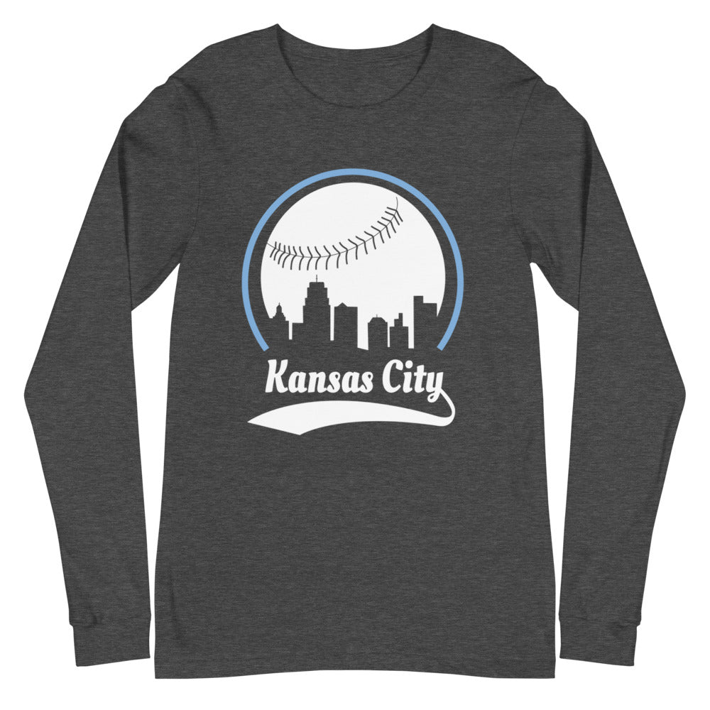 Unisex Kansas City Royals Baseball Long Sleeve Tee Shirt