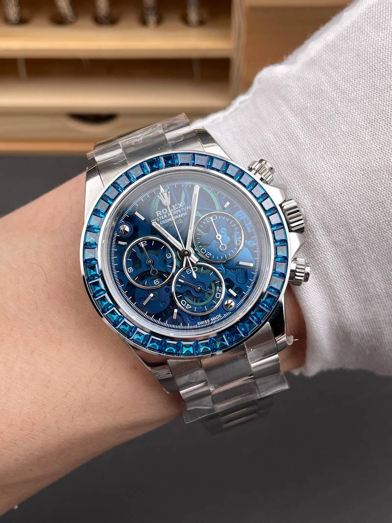 Rolex Daytona Modified CVD Blue Diamond
