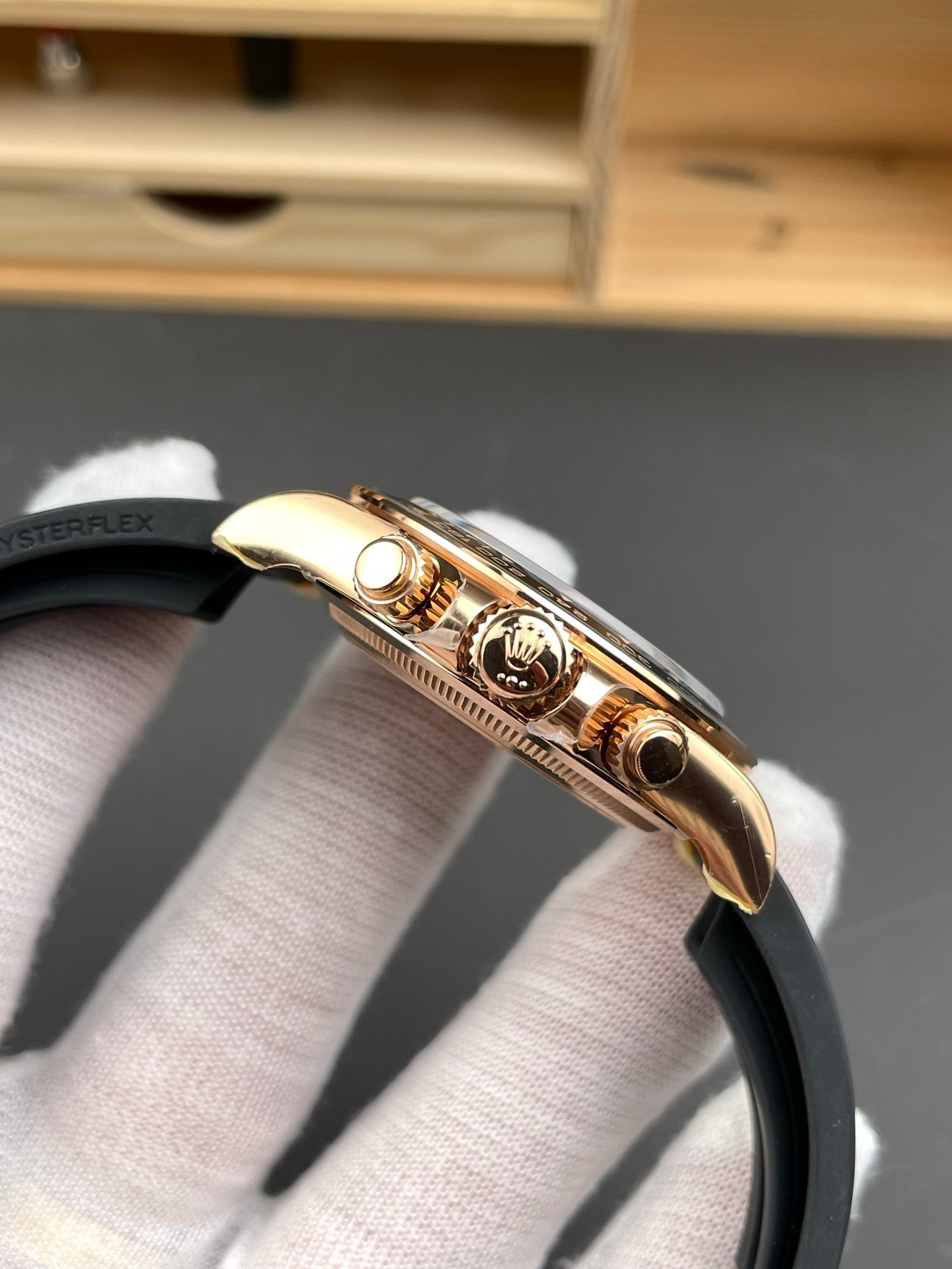Rolex Daytona Black Gold Diamond