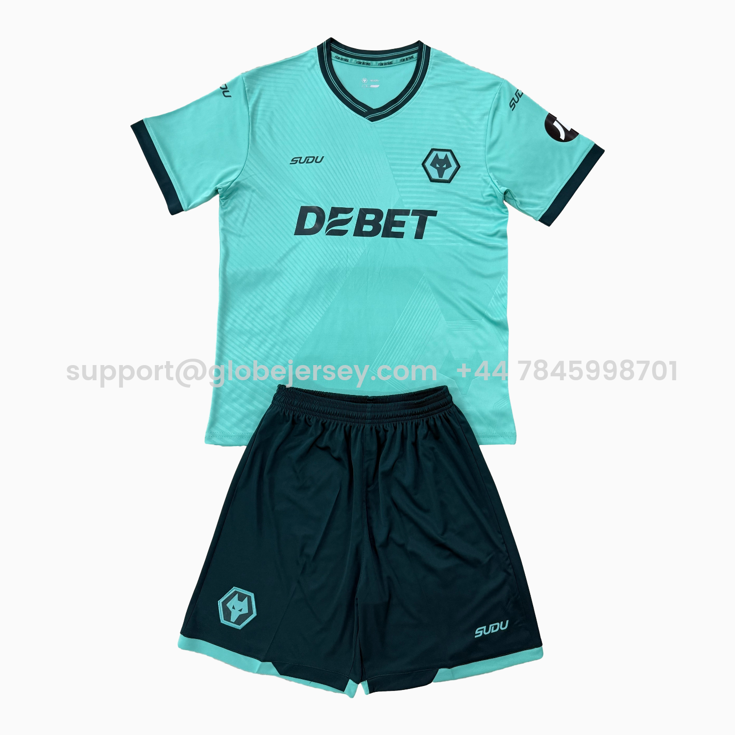 Wolverhampton Wanderers Wolves 25-26 Away Men's Adult Jersey Set - Fans Version