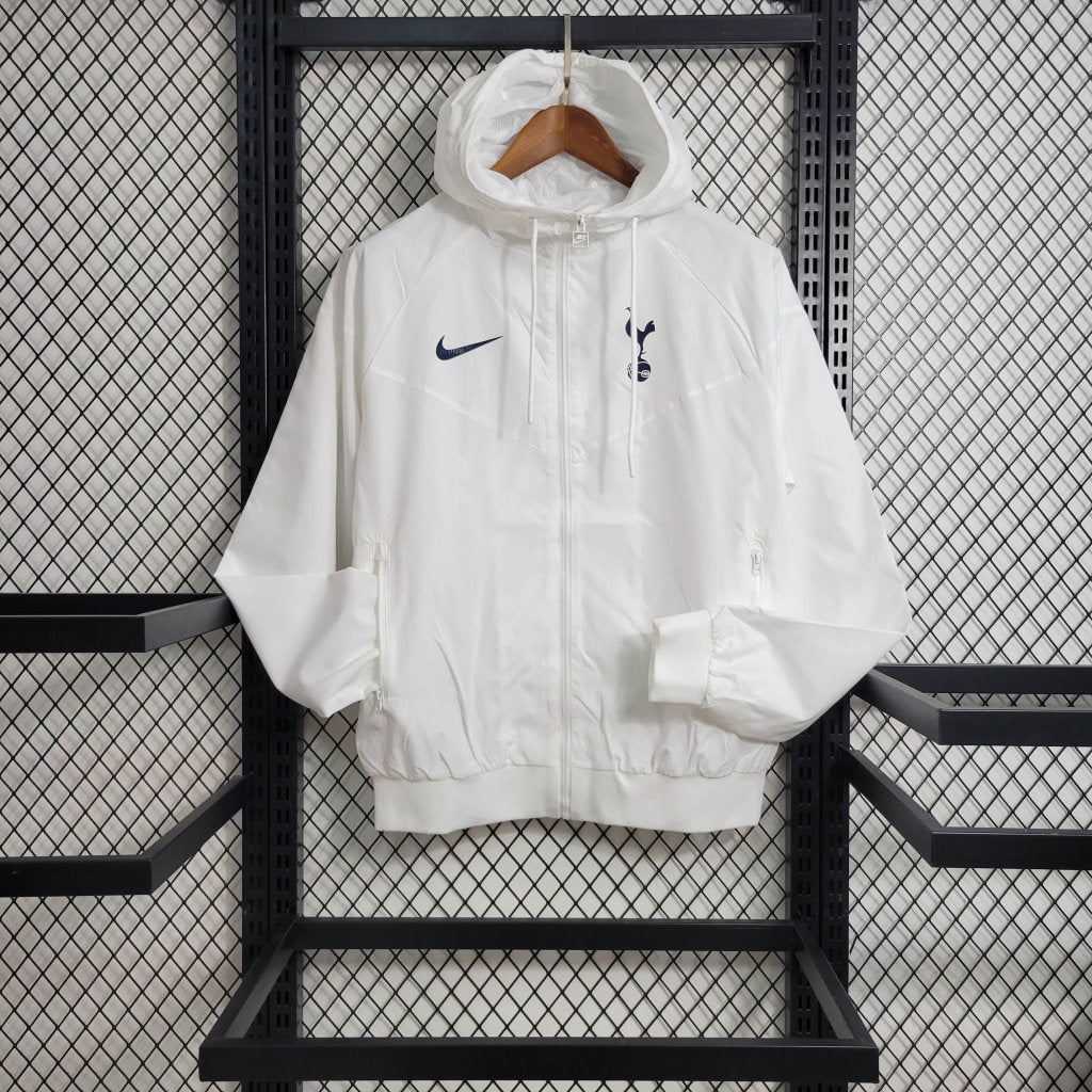 2023/2024 Tottenham Windbreaker White Jersey