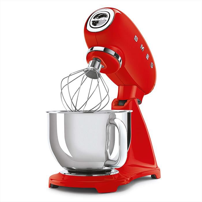 SMEG - Impastatrice Full Color 50's Style – SMF03RDEU-ROSSO