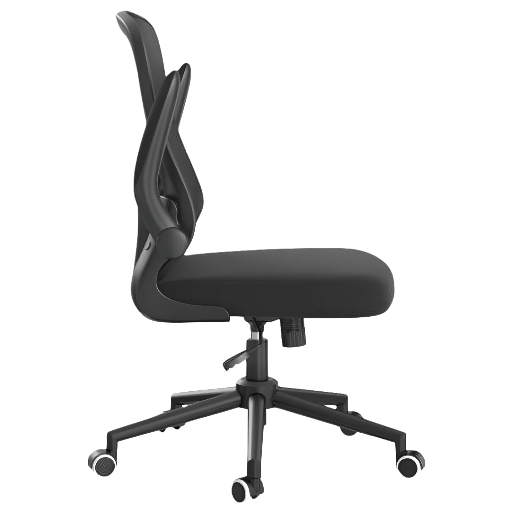 Hbada Office Chair, Ergonomic Desk Chair, Computer Mesh Chair with Lumbar Support and Flip-up Arms, Gray