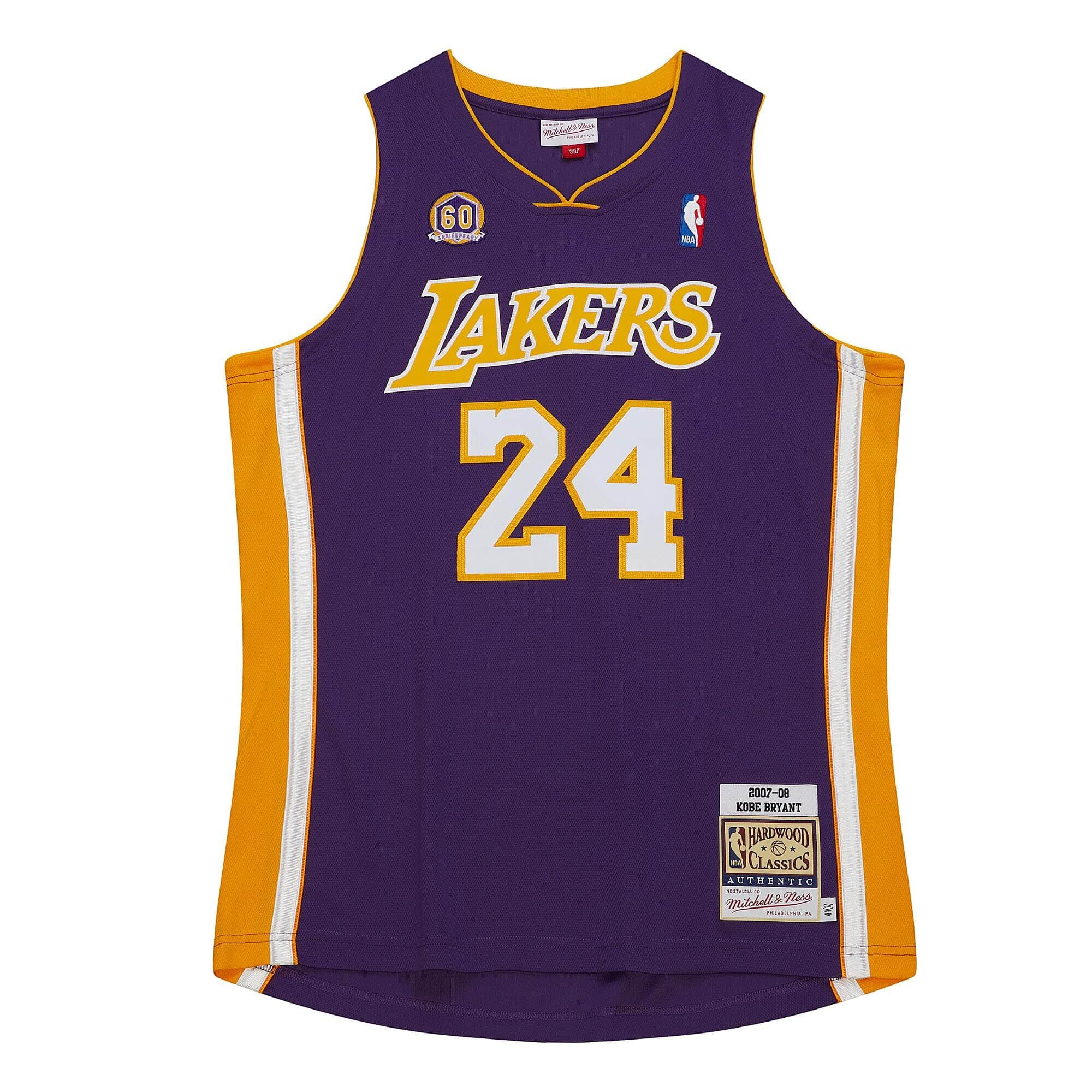 Kobe Bryant Los Angeles Lakers 2007-08 Jersey