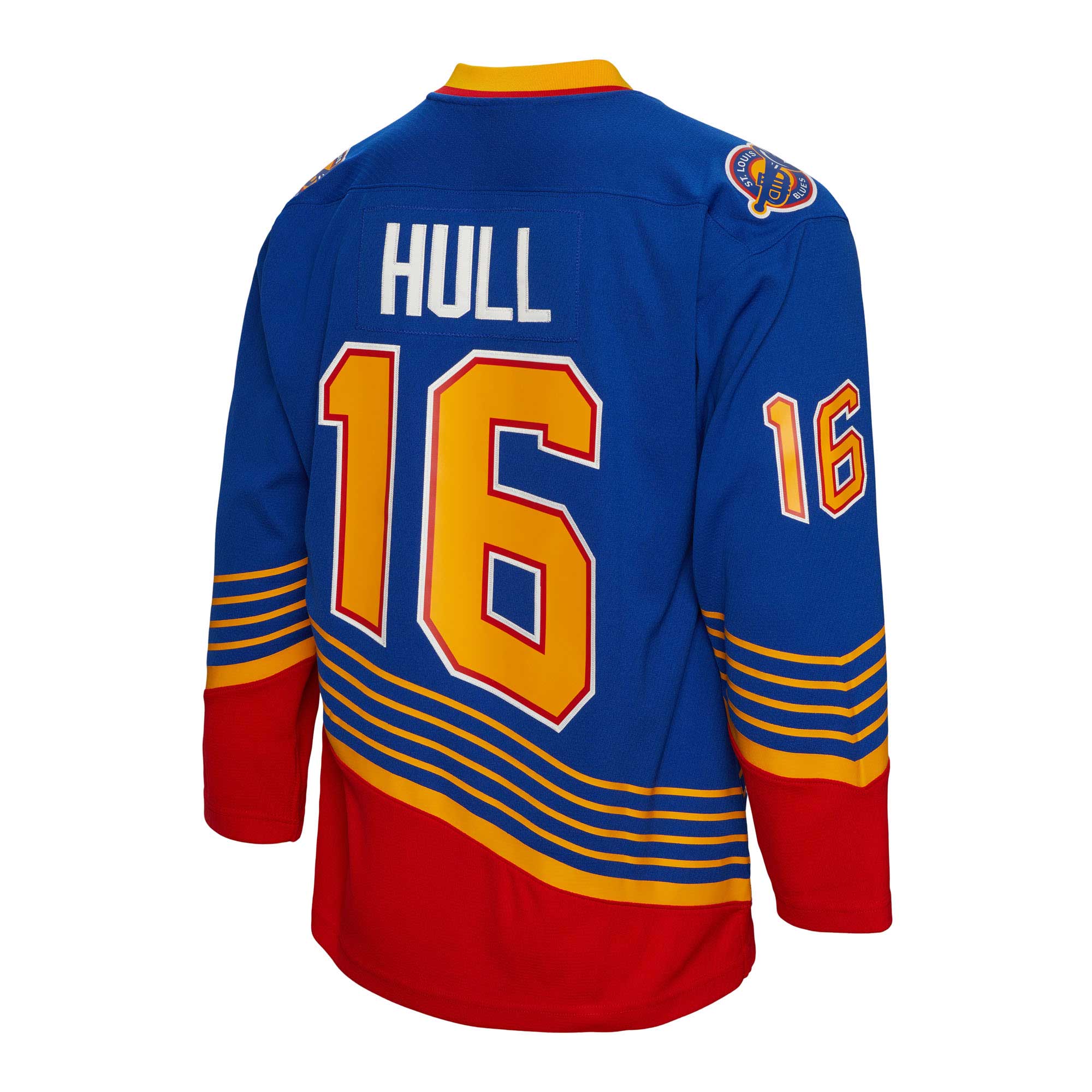Brett Hull St. Louis Blues Mitchell & Ness  1995/96 Blue Line   Jersey – Blue