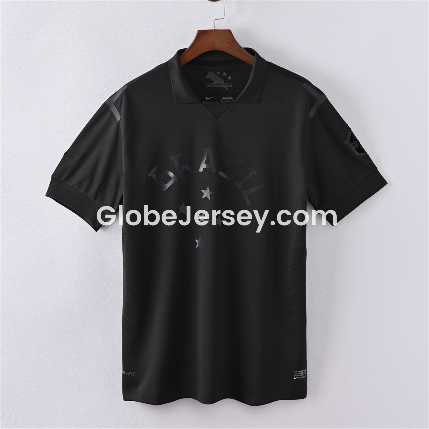Retro Brazil 2013-14 Black Five-Stars Special Edition Jersey