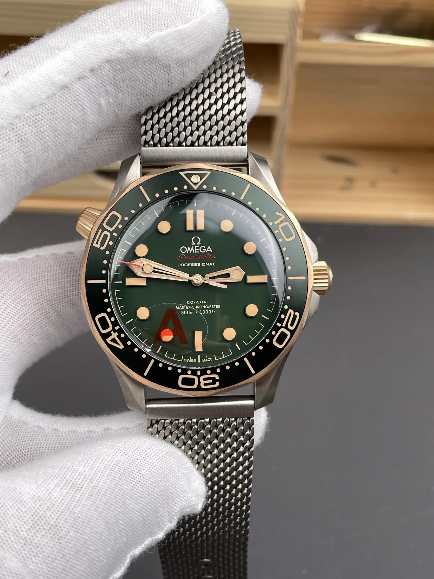 Omega Seamaster 300 Green Dial 42mm