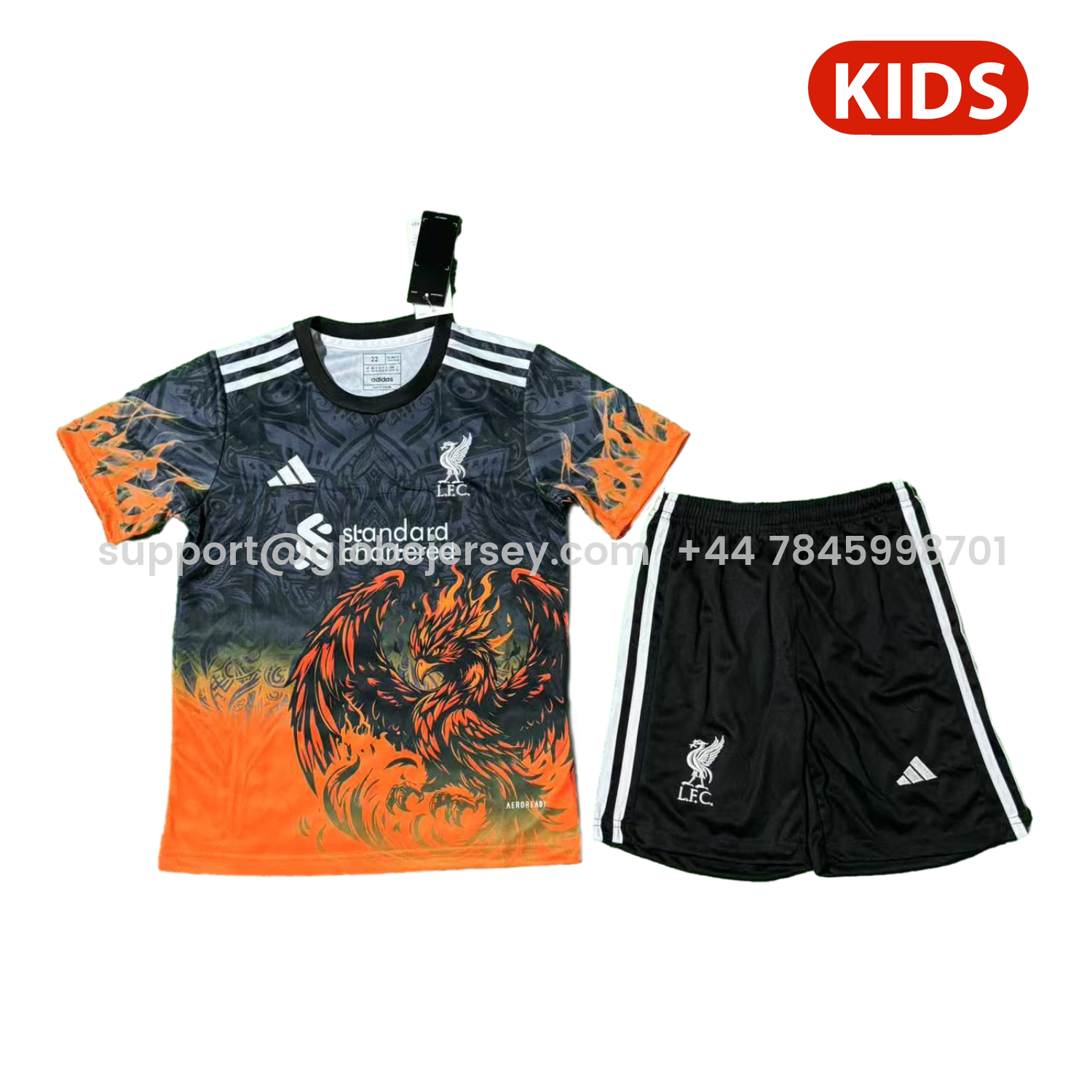 Liver.pool 25-26 Orange Liver.pool Bird Black Special Kids Kit