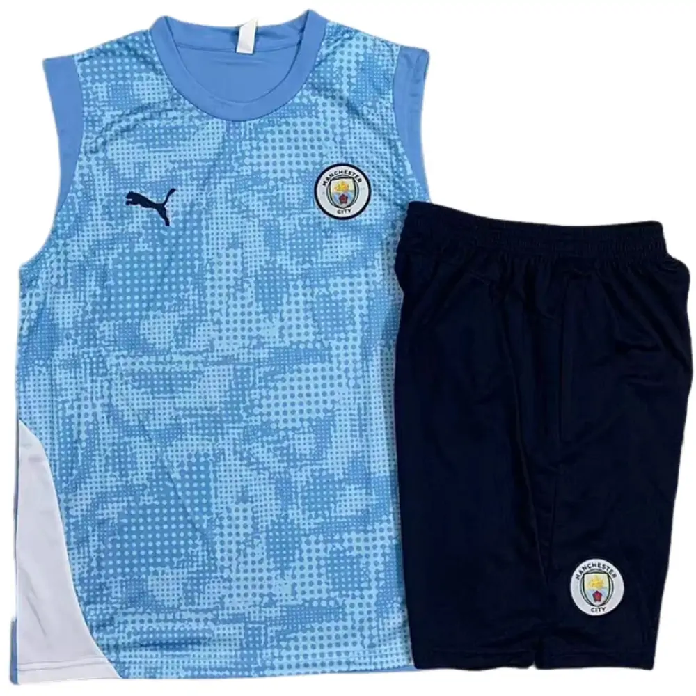 2025-26 Manchester City training vest - Adult Set