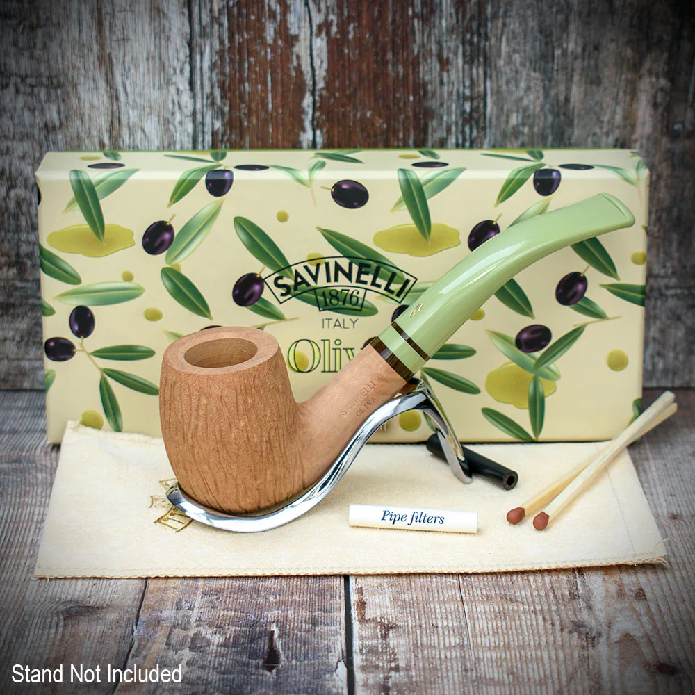 Savinelli Oliva Natural Rustic 606 - 6mm Pipe