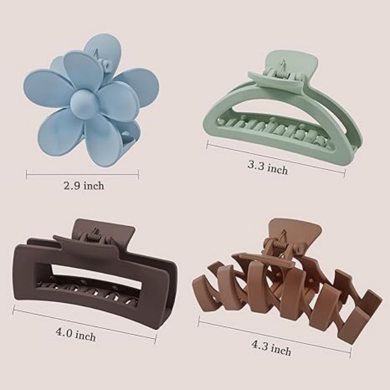 SWEETCLAWZ 8PCS Hair Clips for Women