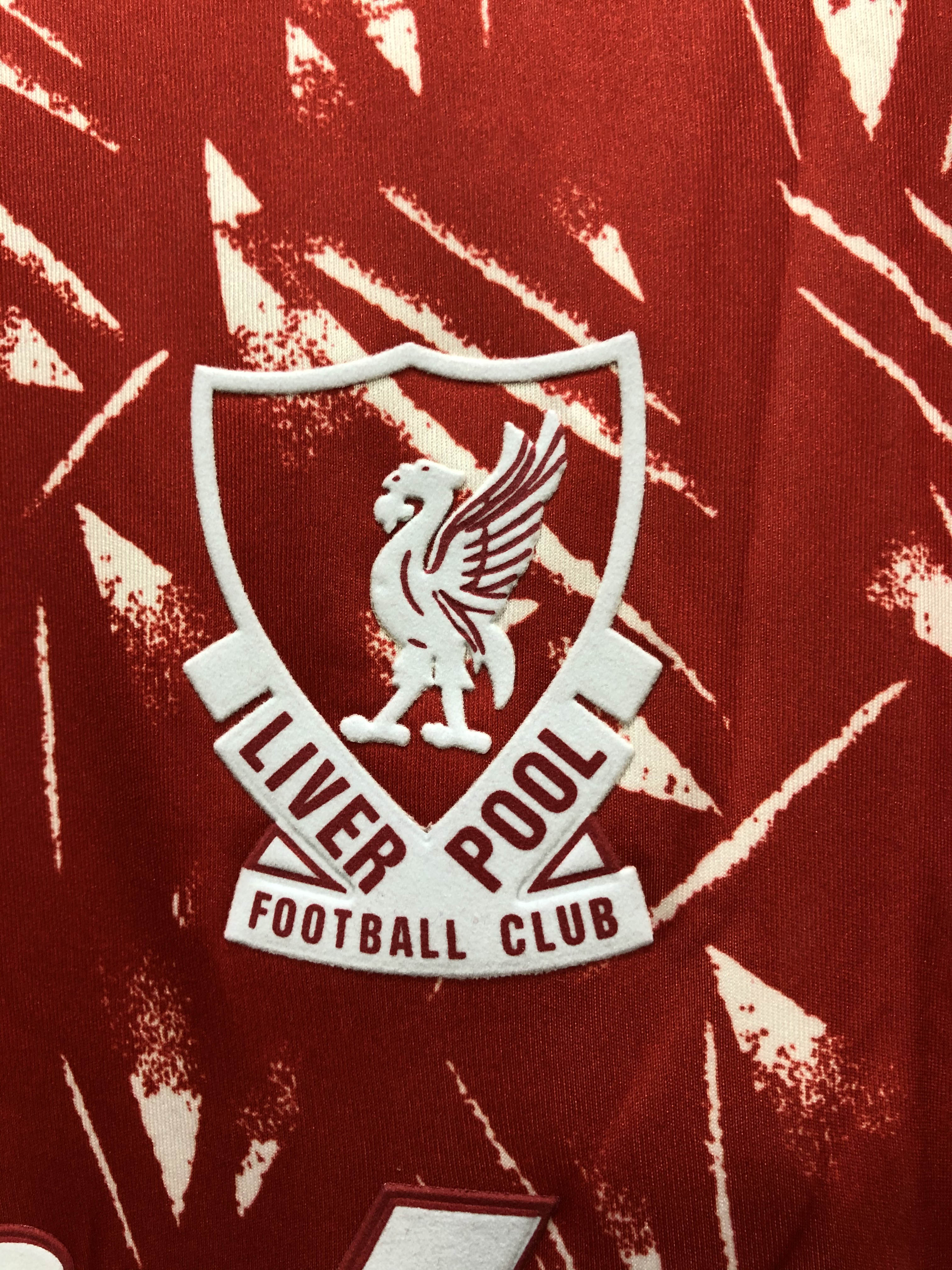 1989/91 Liverpool Home Long Sleeve Shirt - Fans Edition