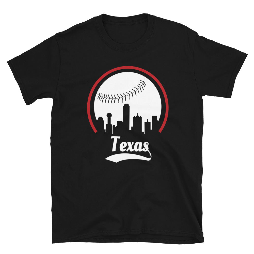 Unisex Texas Rangers Baseball Tee Shirt