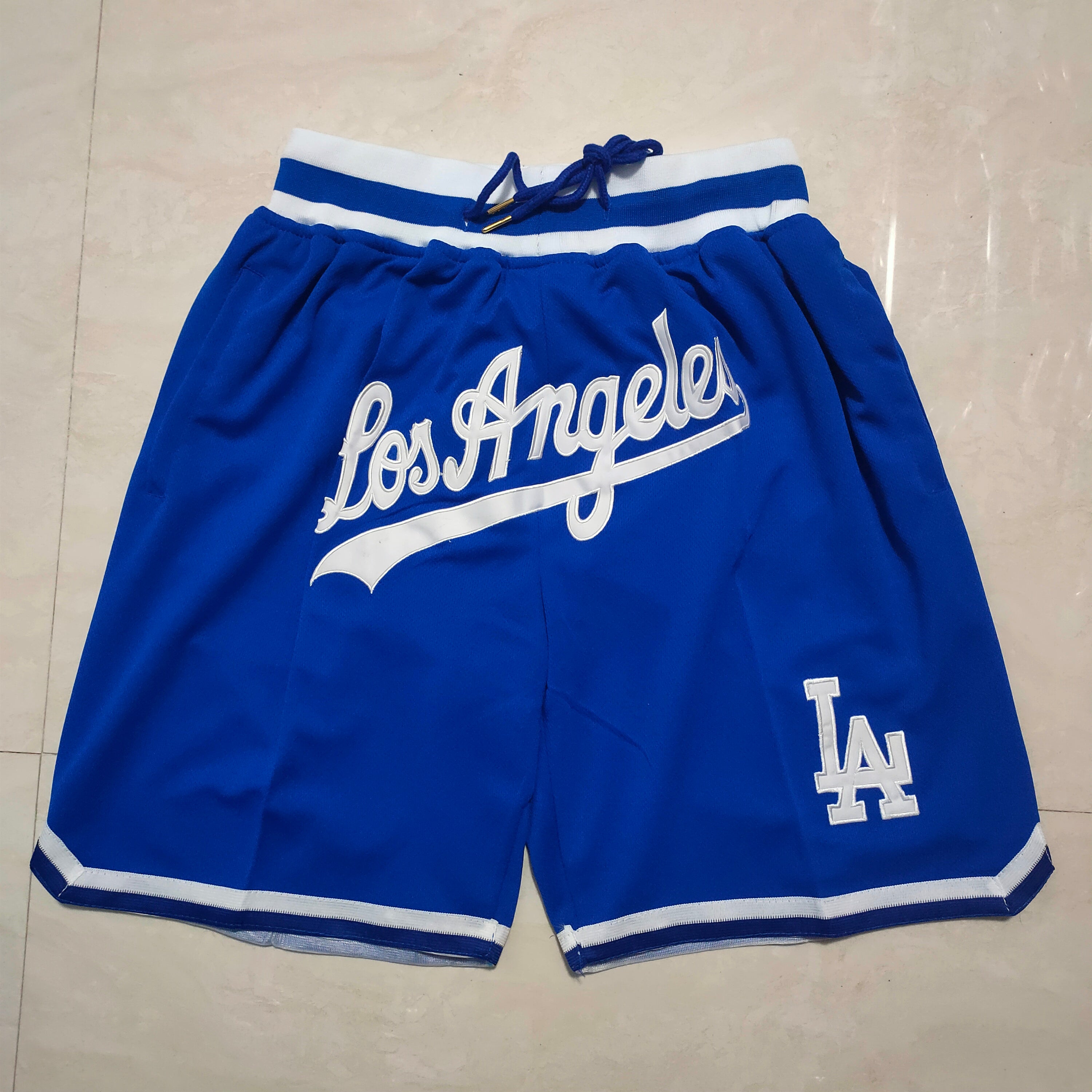 Los Angeles Dodgers Blue Pocket Shorts