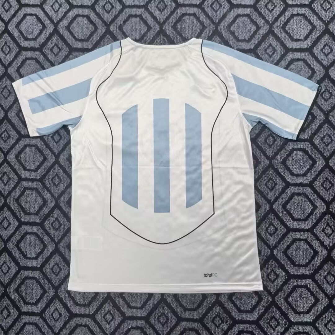 2025-26 Nike 90 White and Blue Jersey - Fan Edition