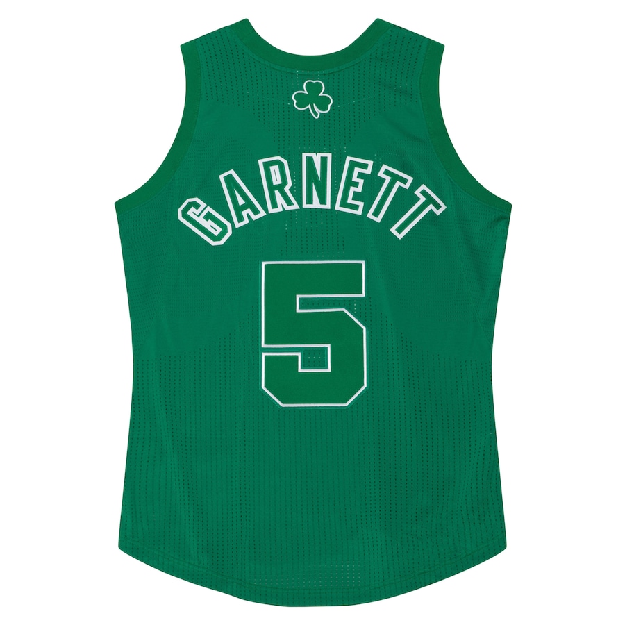 Men's Boston Celtics Kevin Garnett Mitchell & Ness Kelly Green 2012 Authentic  Jersey