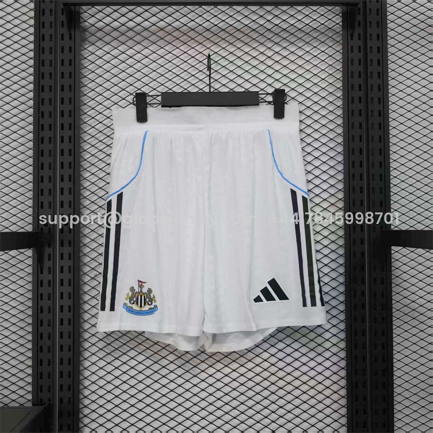 Newcastle United 25-26 Home White Shorts - Player Version