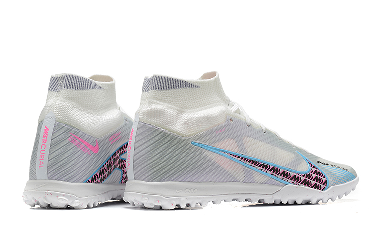 Assassin XV high-top fully knitted waterproof MD air cushion grass spike football shoes