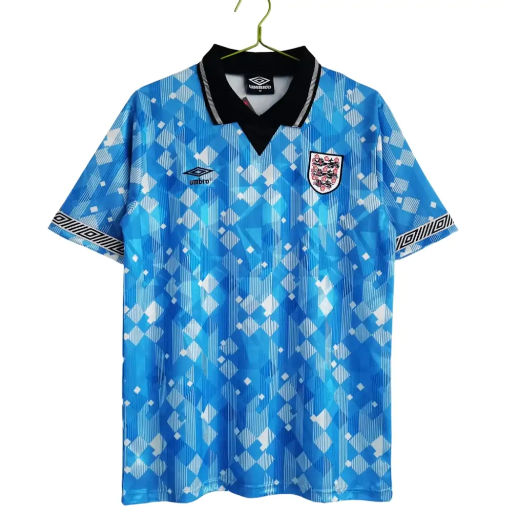1990 England second away retro jersey