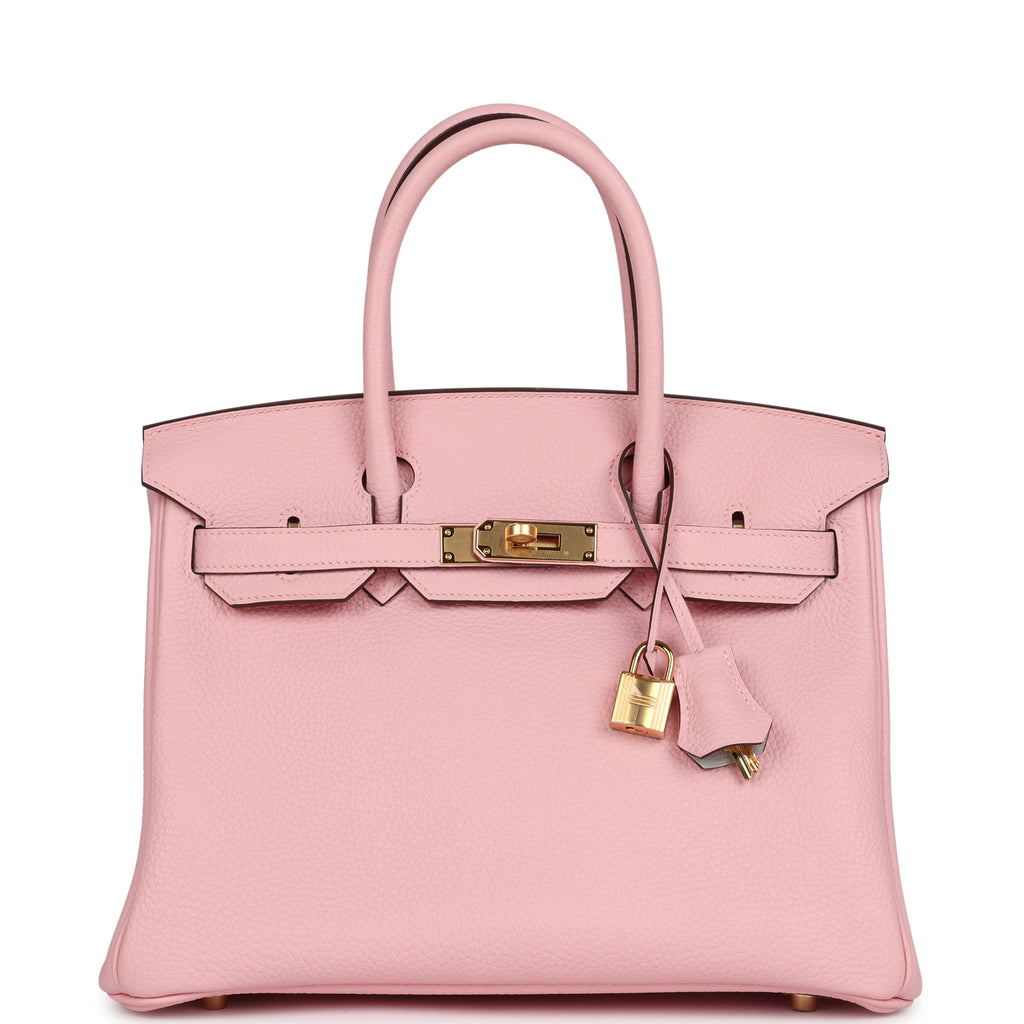 Special Order (HSS) Birkin 30 Rose Sakura Verso Clemence Gold Hardware