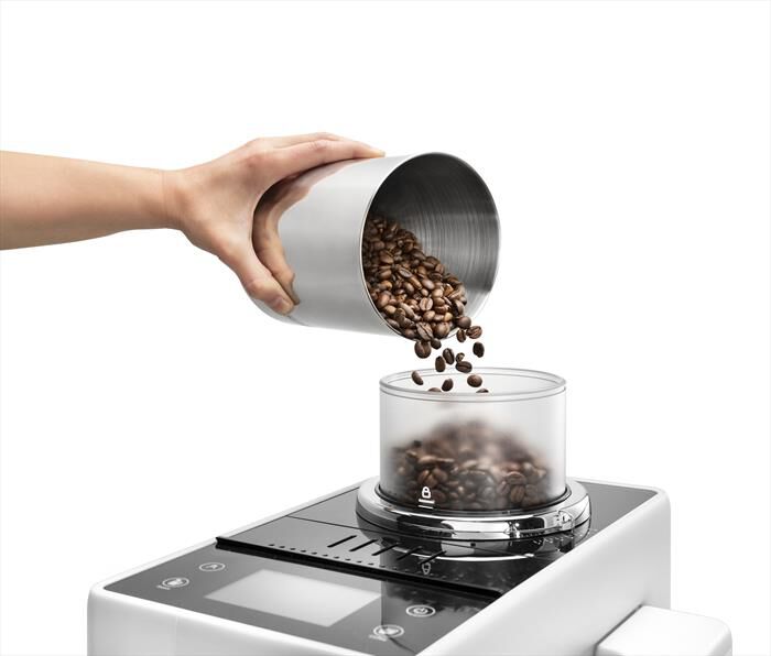 DE LONGHI - Macchina da caffè automatica EXAM440.35.W-Bianco (arctic white)