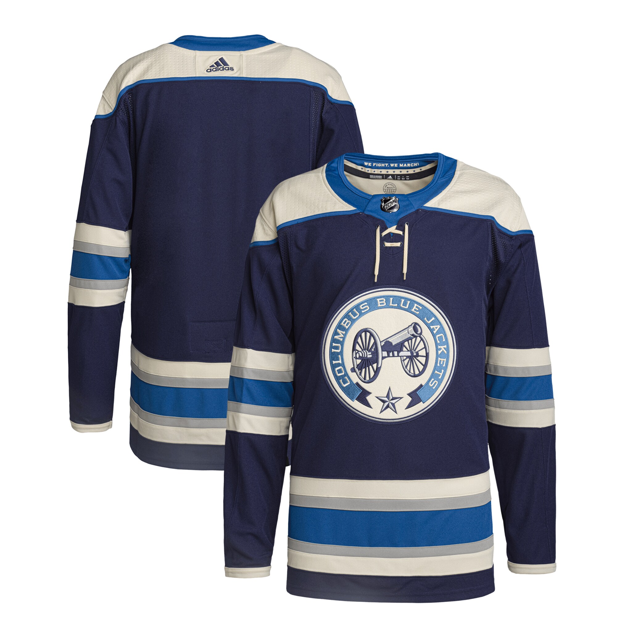 Columbus Blue Jackets  Alternate Primegreen  JerseyÂ â€“ Navy