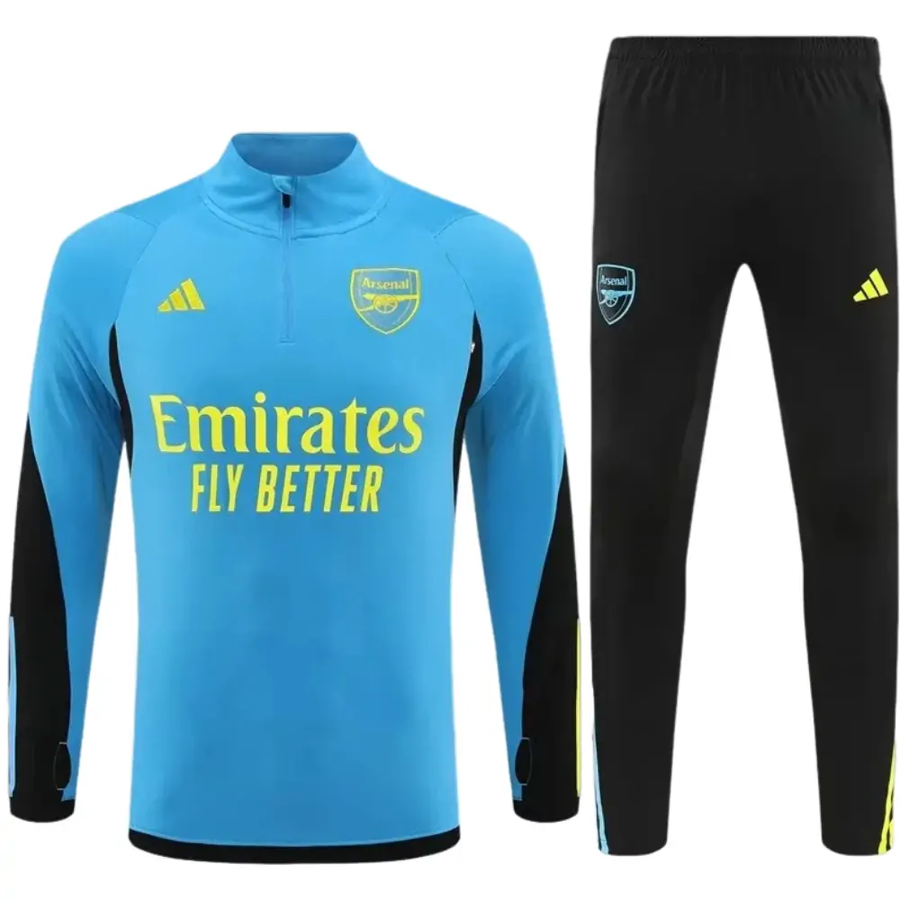 2023/2024 Arsenal Training Wear Light Blue Football Shirt 1:1 Thai Quality Suit​