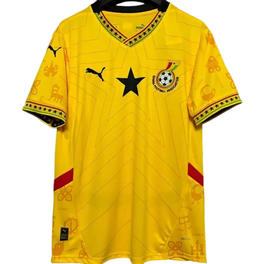 2025-26 Ghana Away Jersey - Fans Edition