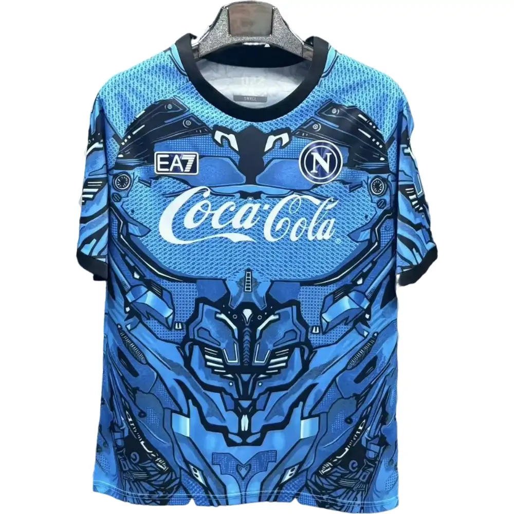 2025-2026 Napoli Training Blue Jersey - Fan Edition
