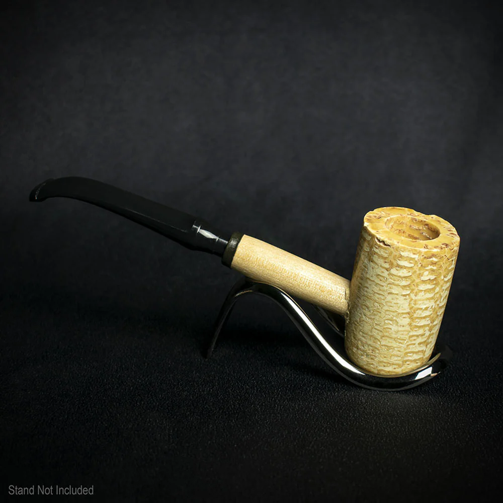 Missouri Meerschaum Diplomat 5th Avenue Corn Cob Pipe - Bent