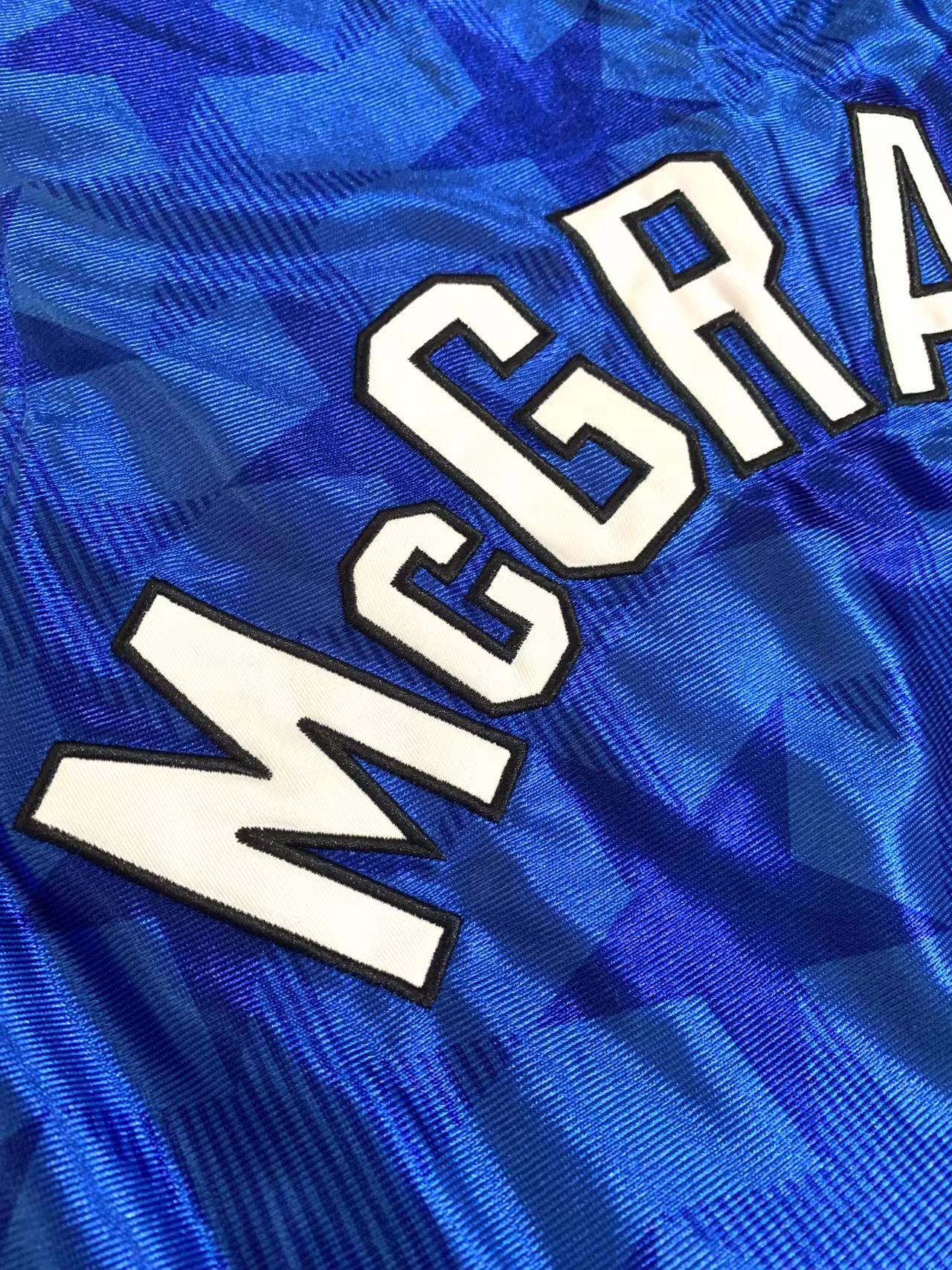 Magic 1# McGrady 00-01 AU Player Edition Retro MN Mercerized Jersey - Blue