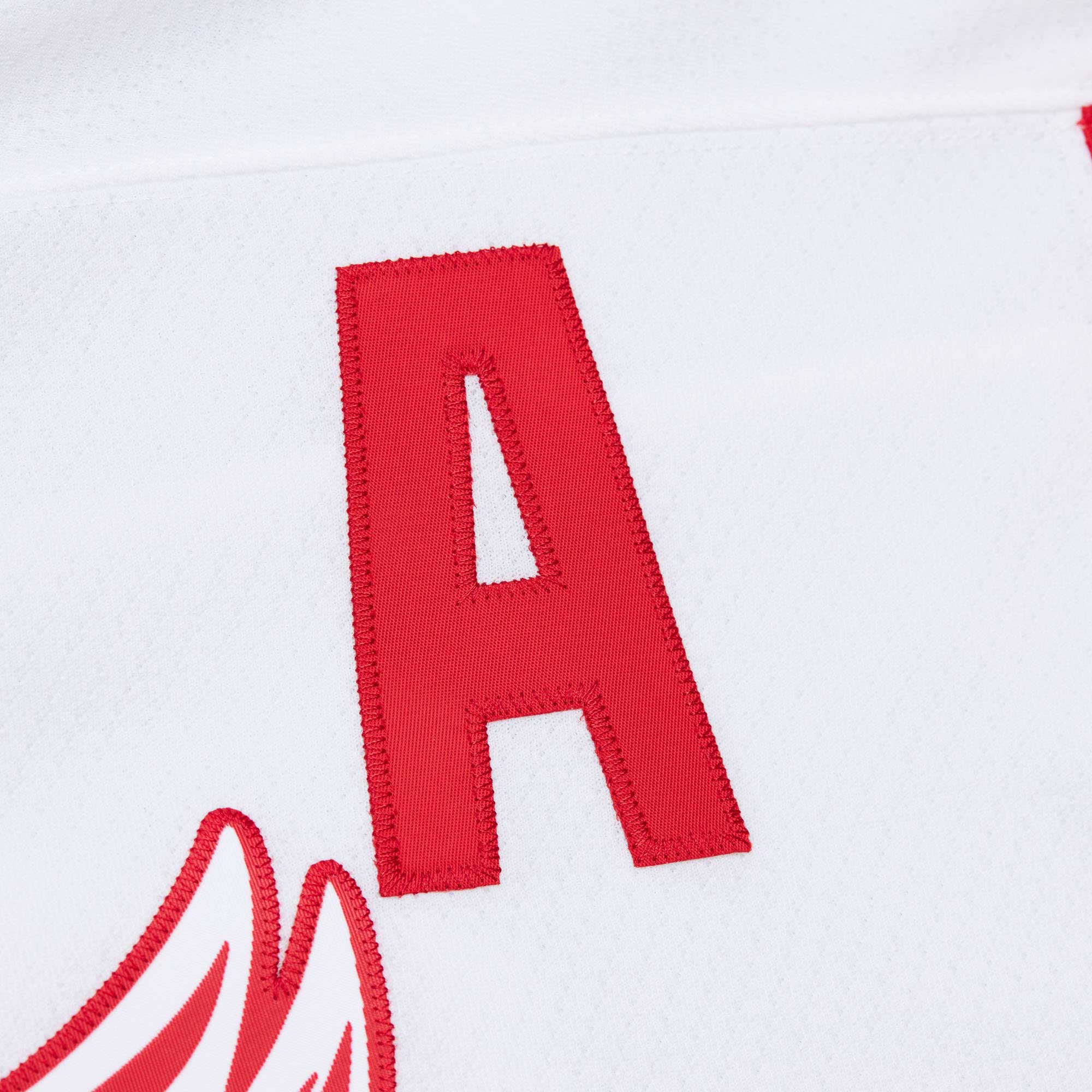 Brendan Shanahan Detroit Red Wings Mitchell & Ness  2001/02 Alternate Captain Blue Line   Jersey – White