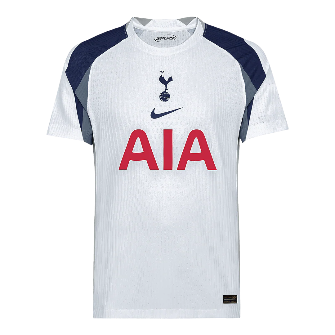 Tottenham Hotspur Home Player Version Soccer Jersey 2025/26 White